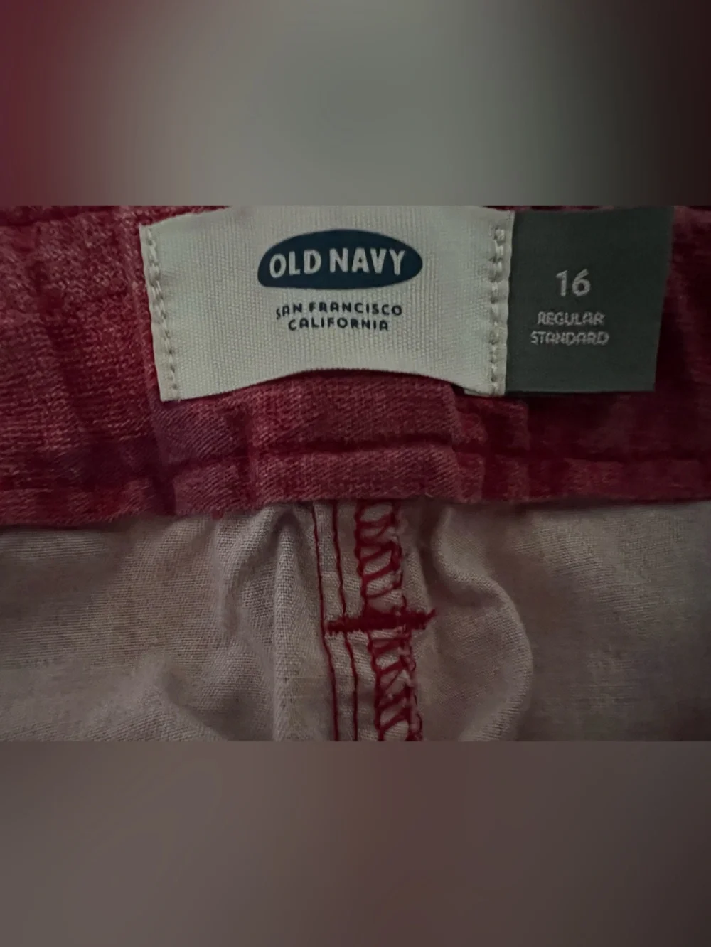 Old Navy Girls Pink Tie-Dye Shorts